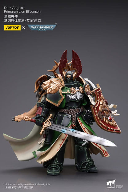 Warhammer 40k Action Figure 1/18 Dark Angels Primarch Lion El' Jonson 18 cm Reproduction - Joy Toy (CN) Action figures