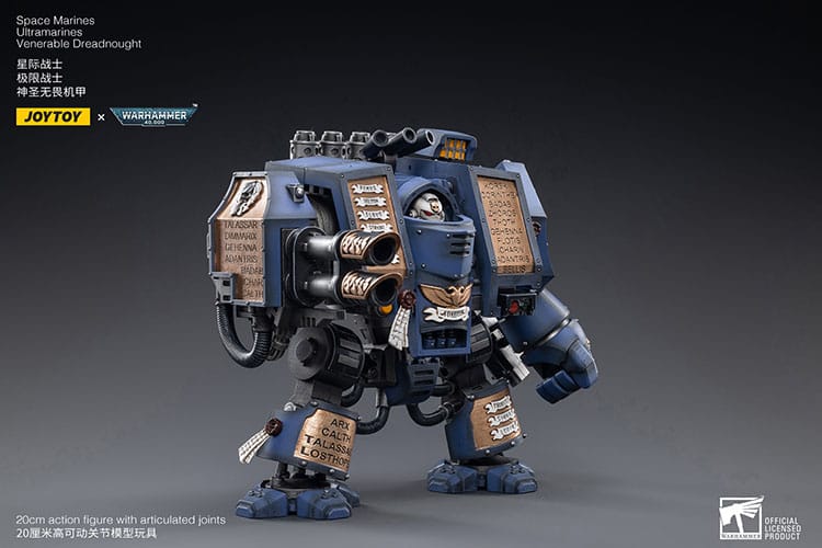Warhammer 40k Action Figure 1/18 Space Marines Ultramarines Venerable Dreadnought 19 cm - Joy Toy (CN) Action figures