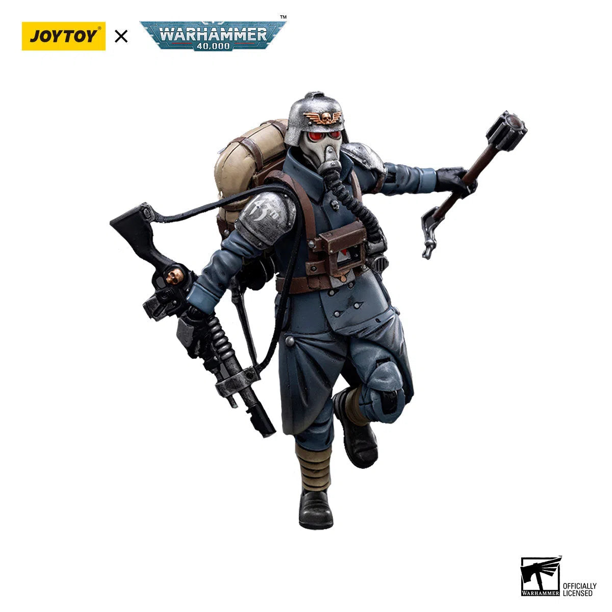 Warhammer 40k: Astra Militarum: Death Korps Of Krieg: Veteran Squad Guardsman: Action Figure: Joy Toy Joy Toy