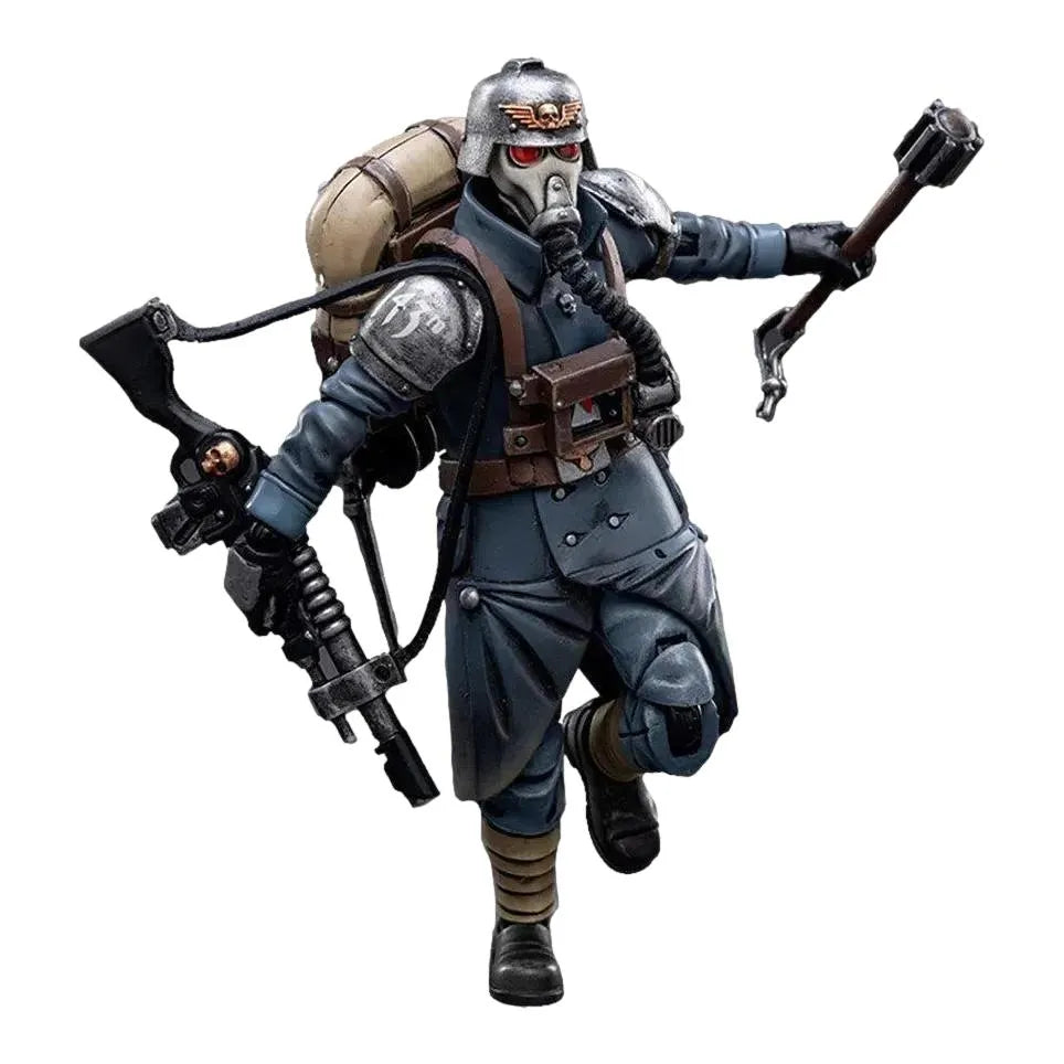 Warhammer 40k: Astra Militarum: Death Korps Of Krieg: Veteran Squad Guardsman: Action Figure - Joy Toy Action Figure