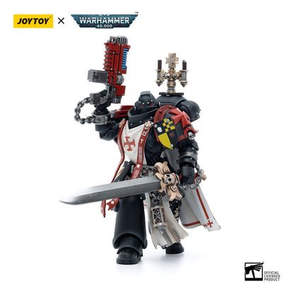 Warhammer 40k: Black Templars: Sword Brethren Brother Lombast: Action Figure - Joy Toy Action Figures