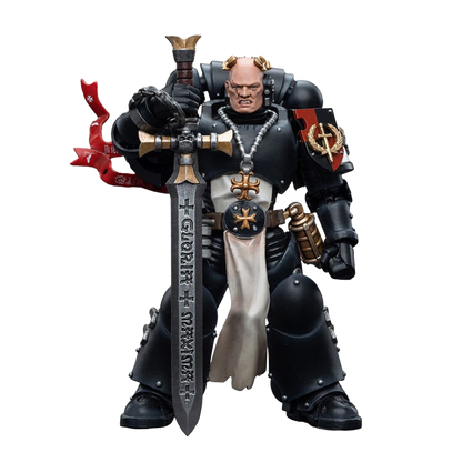 Warhammer 40k: Black Templars: Sword Brethren Brother Lombast: Action Figure - Joy Toy Action Figures