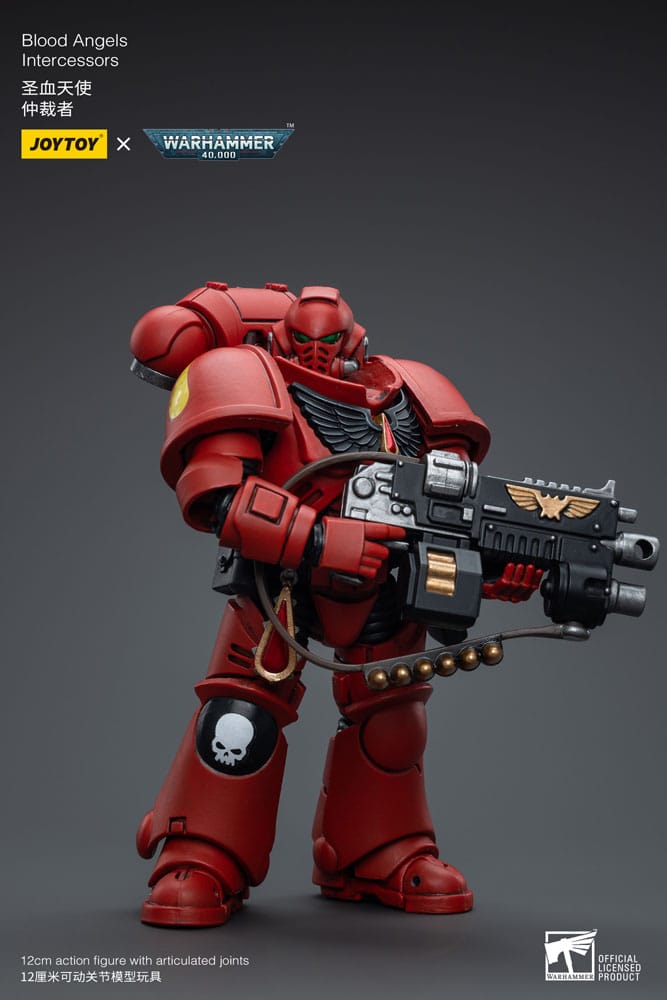 Warhammer 40k: Blood Angels: Intercessors: Action Figure - Joy Toy Action Figures