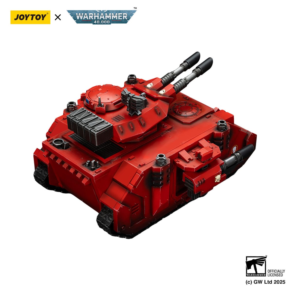 Warhammer 40k: Blood Angels: Predator Annihilator with Twin Lascannons: Action Figure - Joy Toy Action Figures