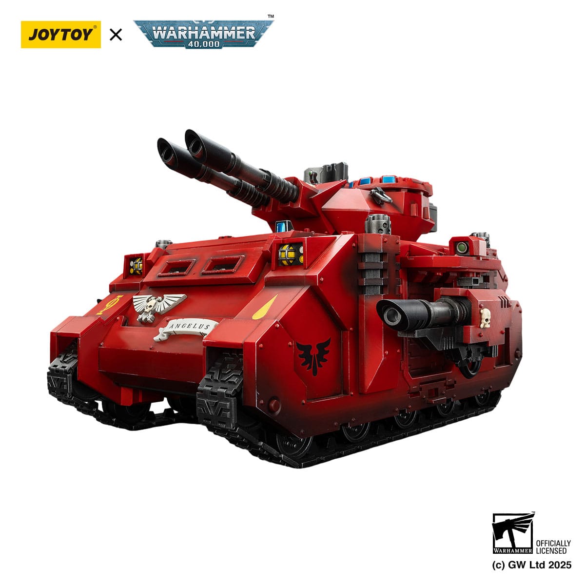 Warhammer 40k: Blood Angels: Predator Annihilator with Twin Lascannons: Action Figure - Joy Toy Action Figures