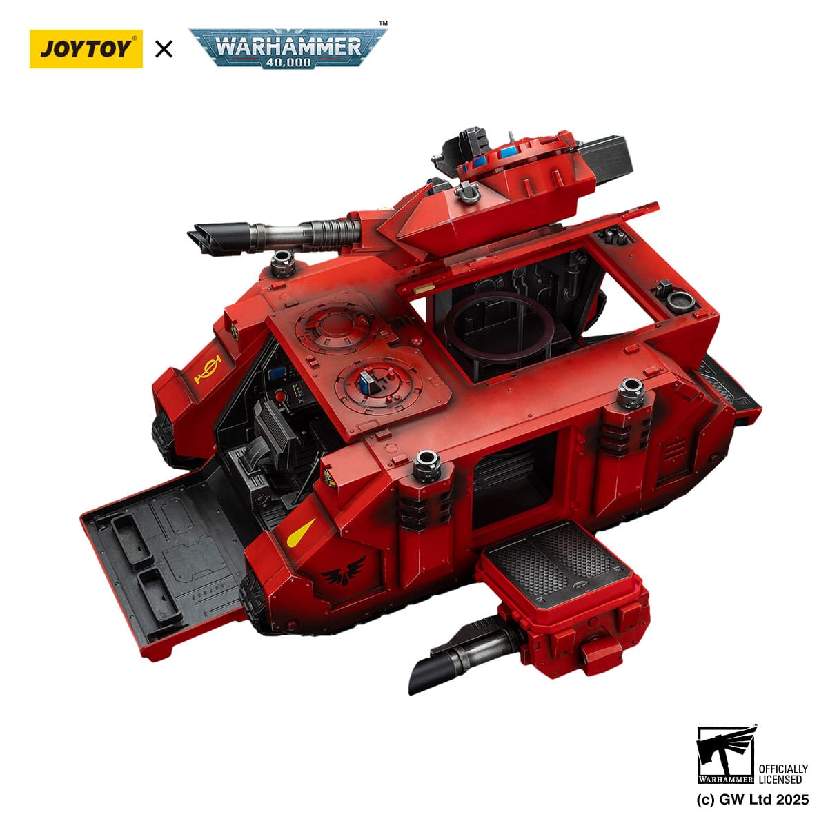 Warhammer 40k: Blood Angels: Predator Annihilator with Twin Lascannons: Action Figure - Joy Toy Action Figures