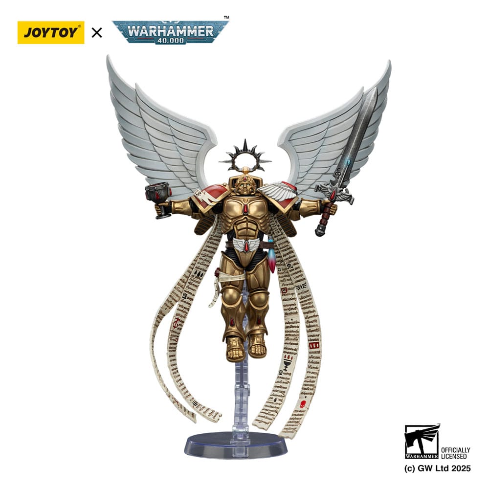Warhammer 40k: Blood Angels: The Sanguinor with Encarmine Broadsword: Action Figure - Joy Toy Action Figure