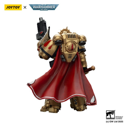 Warhammer 40k: Combat Patrol: Blood Angels: Captain with Heavy Bolt Pistol & Power Sword: Action Figure - Joy Toy Action Figure