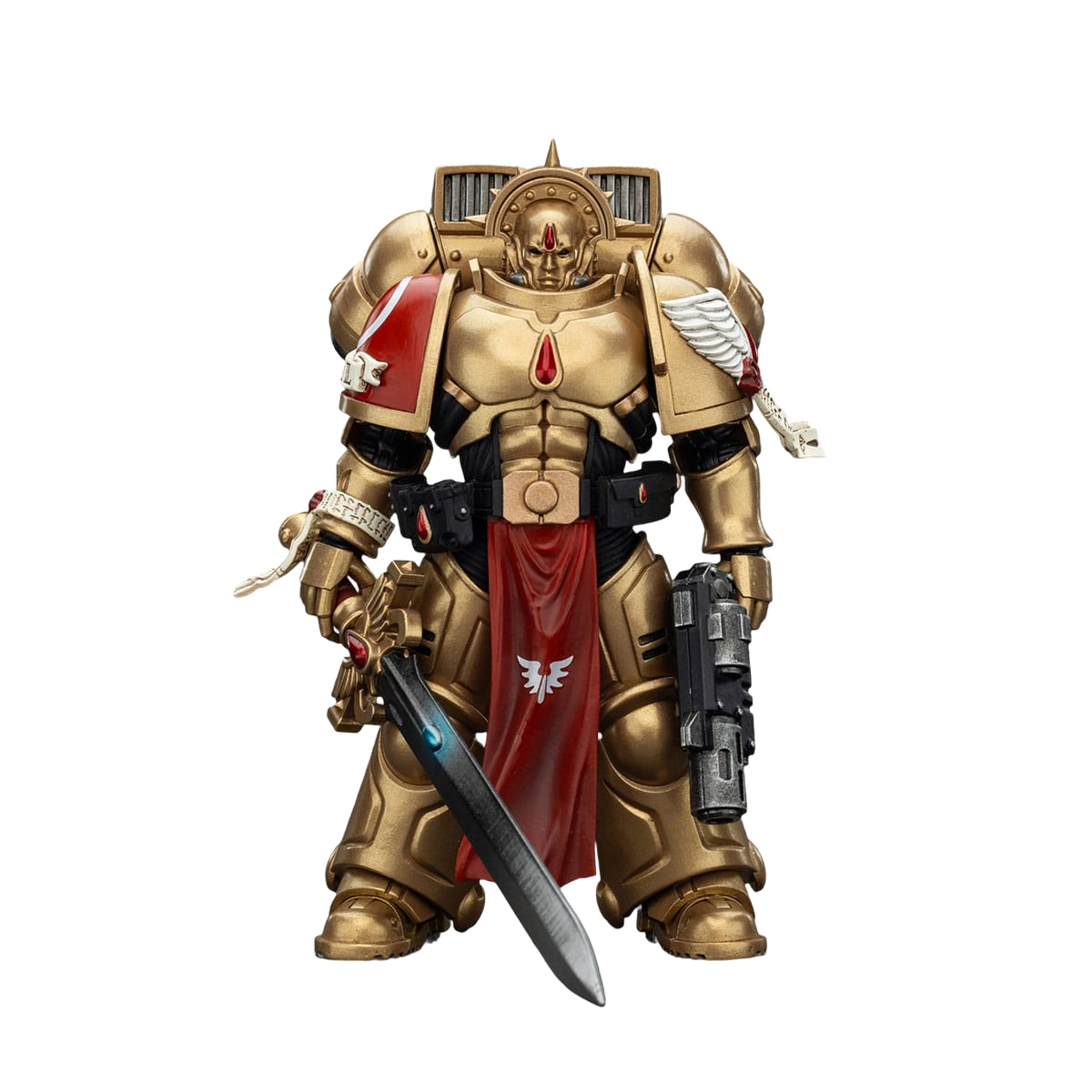 Warhammer 40k: Combat Patrol: Blood Angels: Sanguinary Guard 1 with Inferno Pistol and Encarmine Blade: Action Figure - Joy Toy Action Figures