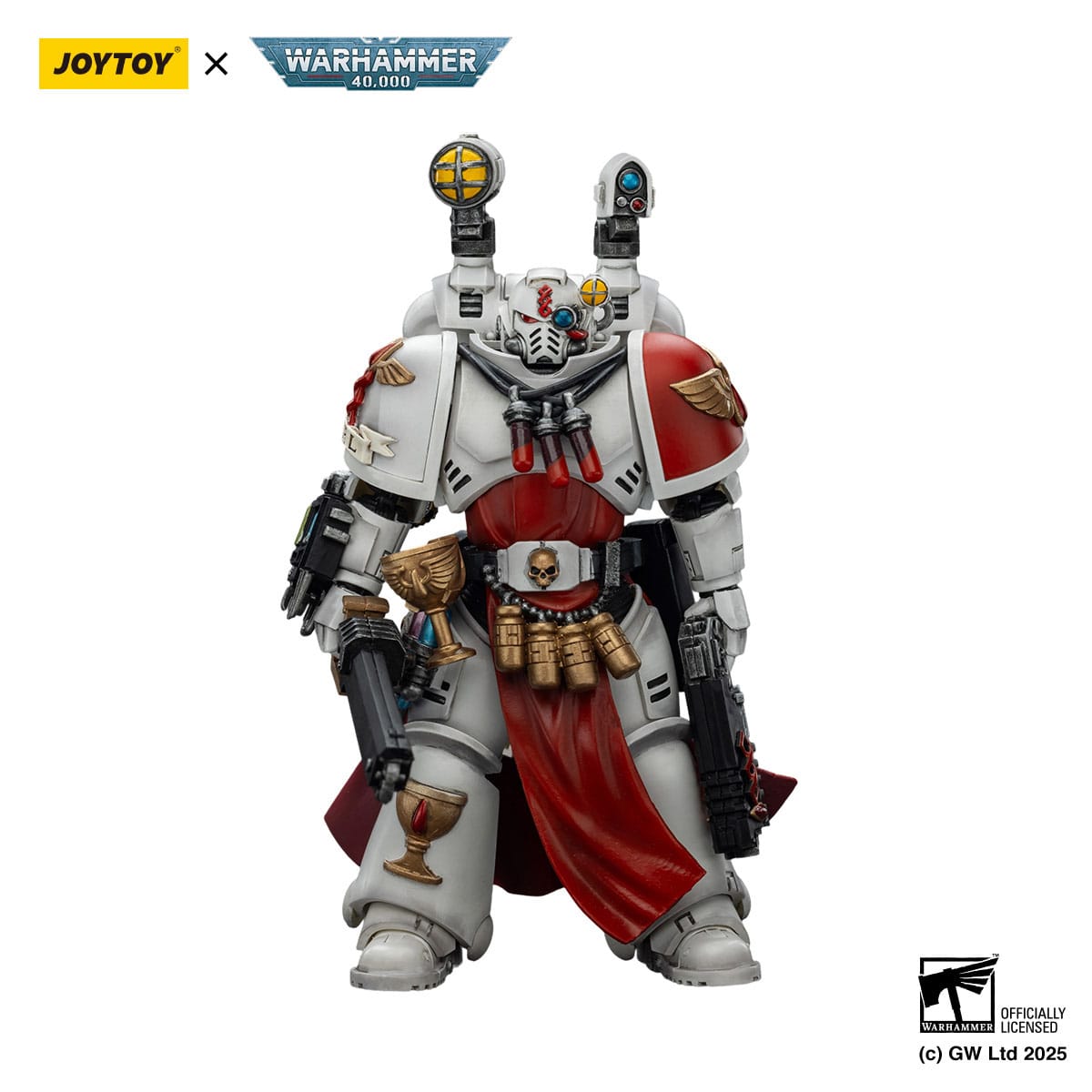 Warhammer 40k: Combat Patrol: Blood Angels: Sanguinary Priest: Action Figure - Joy Toy Action Figure