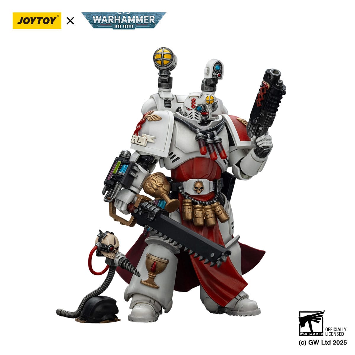 Warhammer 40k: Combat Patrol: Blood Angels: Sanguinary Priest: Action Figure - Joy Toy Action Figure