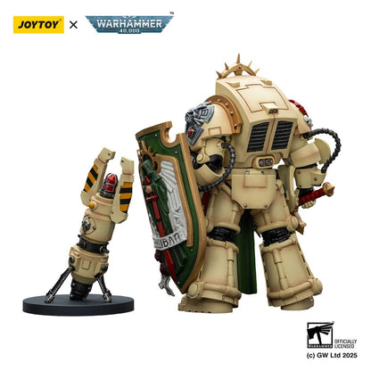 Warhammer 40k: Dark Angels: Deathwing Knight 1 with Power Sword, Storm Shield, and Teleport Homer: Action Figure - Joy Toy Action Figure