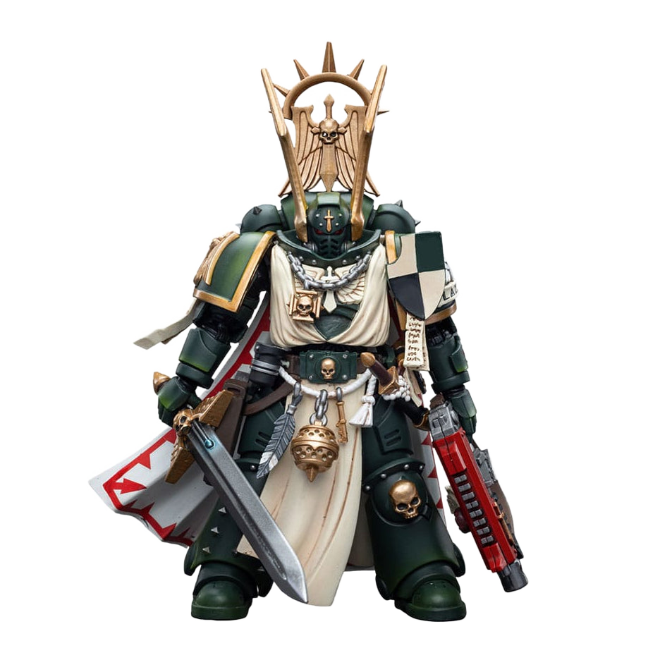 Warhammer 40k: Dark Angels: Master Lazarus: Action Figure - Joy Toy Action Figures