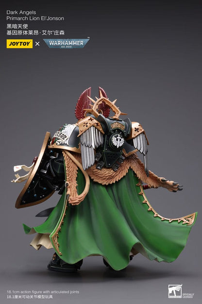 Warhammer 40k: Dark Angels: Primarch Lion El'Jonson: Action Figure (Reissue) - Joy Toy Action Figures