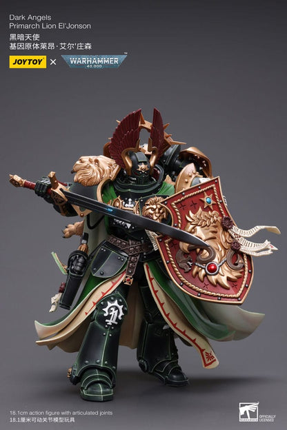 Warhammer 40k: Dark Angels: Primarch Lion El'Jonson: Action Figure (Reissue) - Joy Toy Action Figures