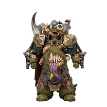 Warhammer 40k: Death Guard: Deathshroud Terminator Champion with Manreaper and Plaguespurter Gauntlets: Action Figure - Joy Toy Action Figure