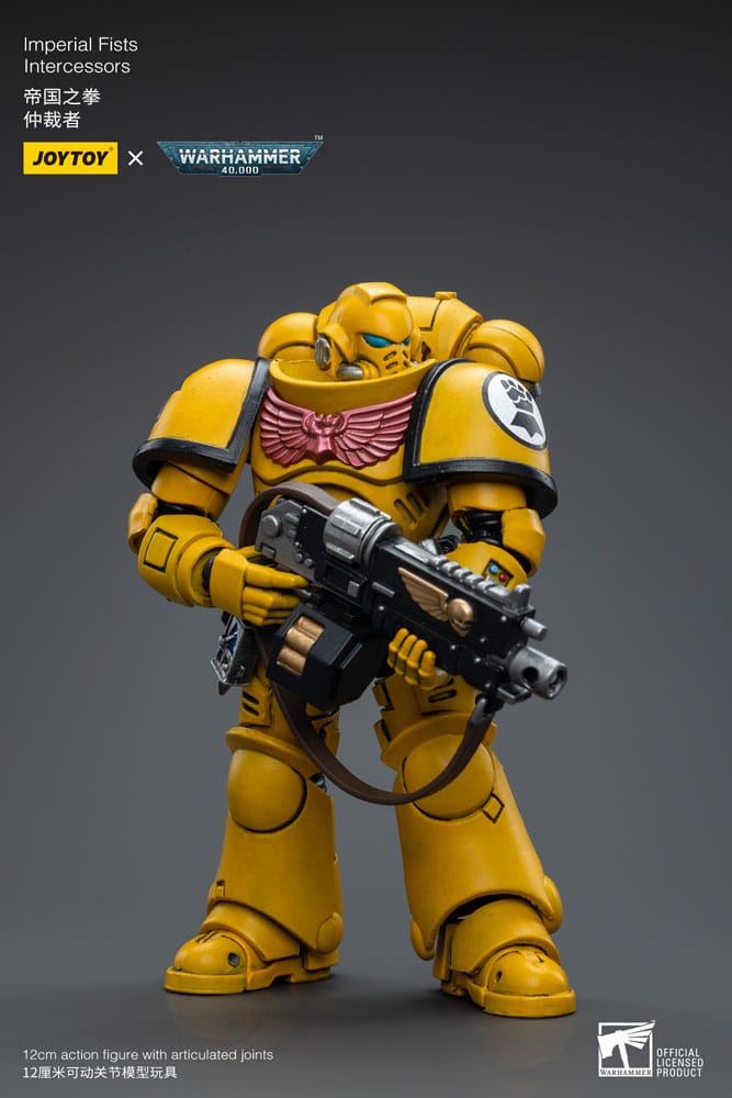 Warhammer 40k: Imperial Fists: Intercessor: Action Figure - Joy Toy Action Figures