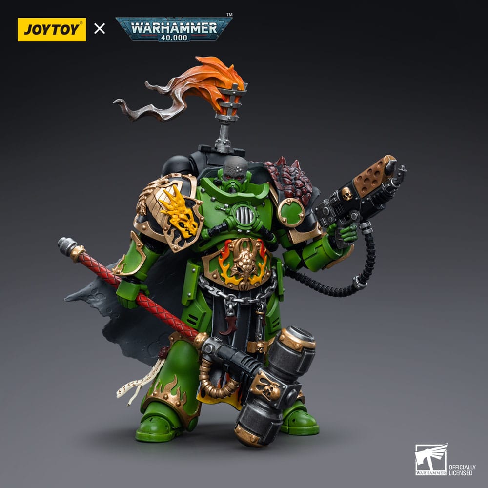 Warhammer 40k: Salamanders: Captain Adrax Agatone: Action Figure - Joy Toy Action Figure