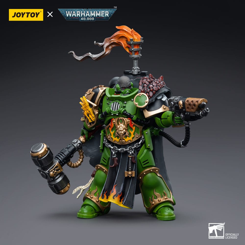 Warhammer 40k: Salamanders: Captain Adrax Agatone: Action Figure - Joy Toy Action Figure