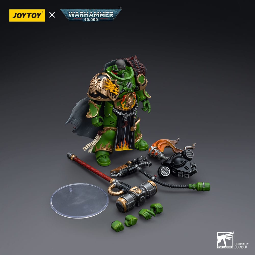 Warhammer 40k: Salamanders: Captain Adrax Agatone: Action Figure - Joy Toy Action Figure