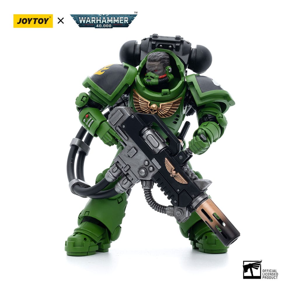 Warhammer 40k: Salamanders: Eradicators Brother T'Kren: Action Figure - Joy Toy Action Figure