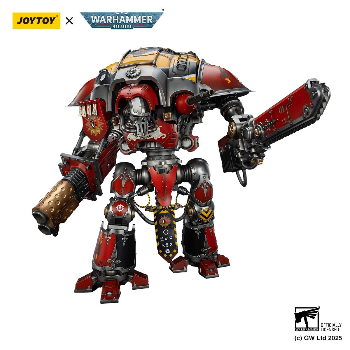 Warhammer 40k: Space Marine 2: Imperial Knights: House Raven: Knight Errant: Action Figure - Joy Toy Action Figures