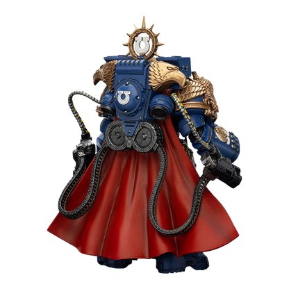Warhammer 40k: Space Marine 2: Ultramarines: Marneus Calgar: Chapter Master with MKX Gravis Armour and Gauntlets of Ultramar: Action Figure - Joy Toy Action Figure