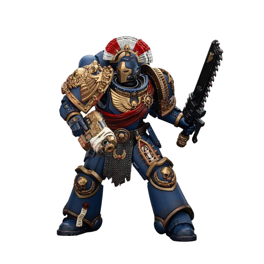 Warhammer 40,000: Space Marine 2 – Ultramarines Relic Secundus Armour 1/18 Scale Figure - Joy Toy product photo 1 of 6