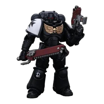 Warhammer 40k: Space Marines: Black Templars: Assault Intercessor: Outriders: Brother Valtus: Action Figure: Joy Toy - Joy Toy Action Figure