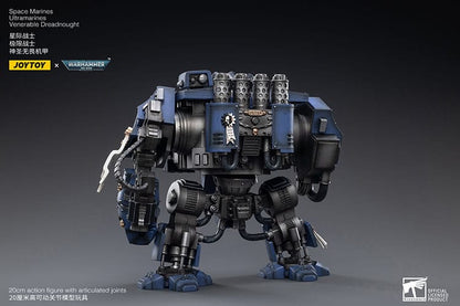 Warhammer 40k: Space Marines Ultramarines Venerable Dreadnought: Action Figure - Joy Toy Action Figures