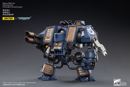 Warhammer 40k: Space Marines Ultramarines Venerable Dreadnought: Action Figure - Joy Toy Action Figures