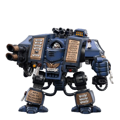 Warhammer 40k: Space Marines Ultramarines Venerable Dreadnought: Action Figure - Joy Toy Action Figures