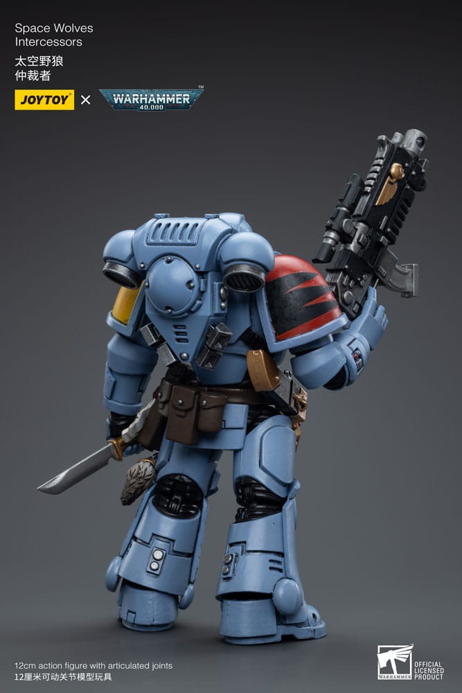 Warhammer 40k: Space Wolves: Intercessors: Action Figure - Joy Toy Action Figures