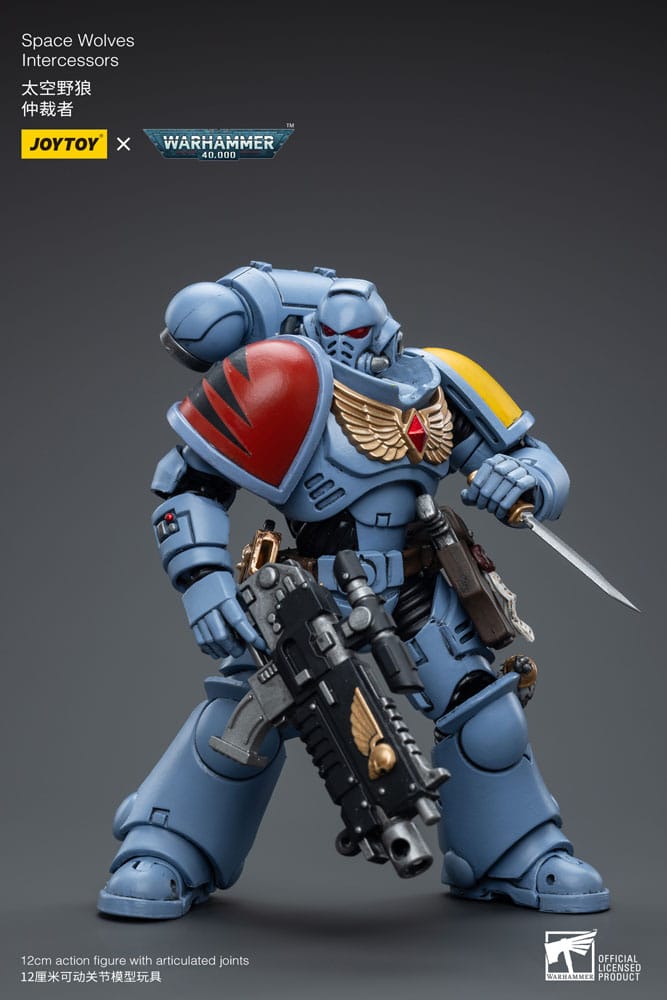 Warhammer 40k: Space Wolves: Intercessors: Action Figure - Joy Toy Action Figures