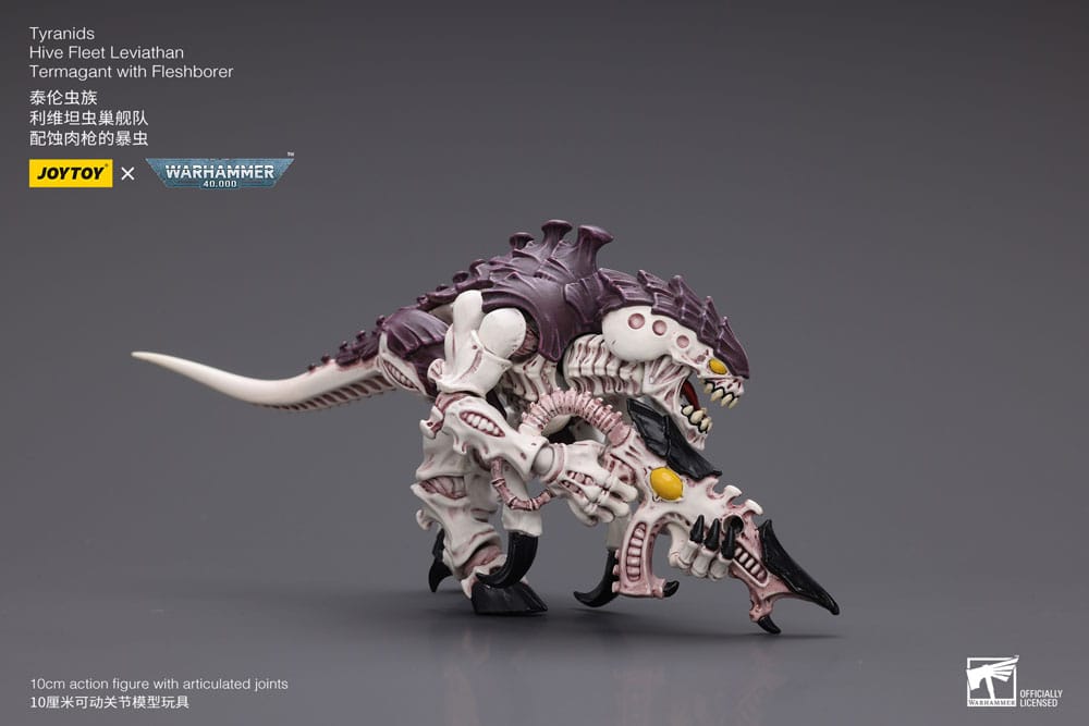 Warhammer 40k: Tyranids: Hive Fleet Leviathan Termagant with Fleshborer: Action Figure - Joy Toy Action Figures