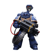 Warhammer 40k: Ultramarines: Desolation Marine with Castellan Launcher (Superfrag): Action Figure - Joy Toy Action Figure