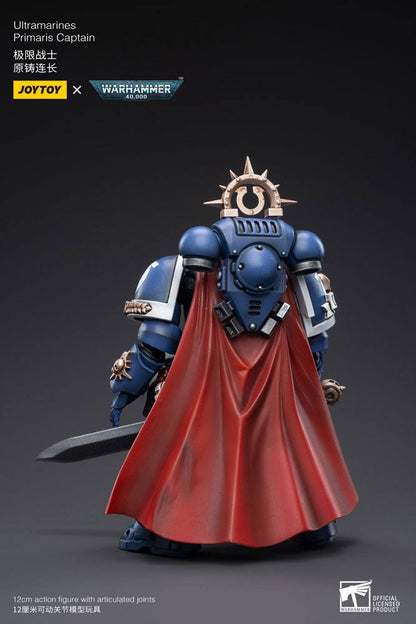 Warhammer 40k: Ultramarines: Primaris Captain: Action Figure - Joy Toy Action Figures