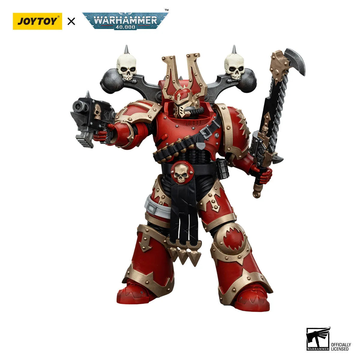 Warhammer 40k: World Eaters: Khorne Berzerker 2: Action Figure: Joy Toy Joy Toy
