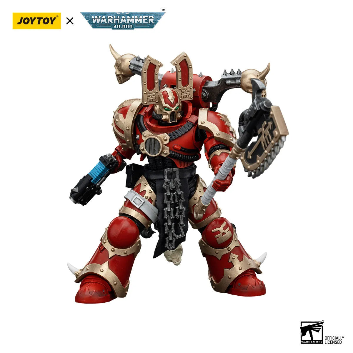 Warhammer 40k: World Eaters: Khorne Berzerker 3: Action Figure: Joy Toy Joy Toy