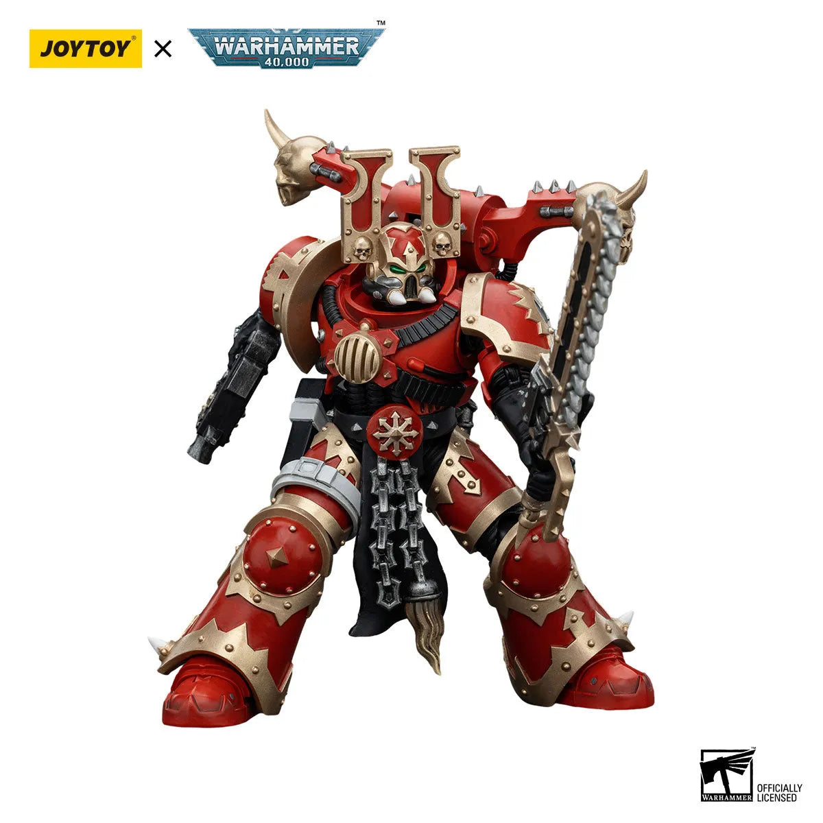 Warhammer 40k: World Eaters: Khorne Berzerker 5: Action Figure: Joy Toy Joy Toy