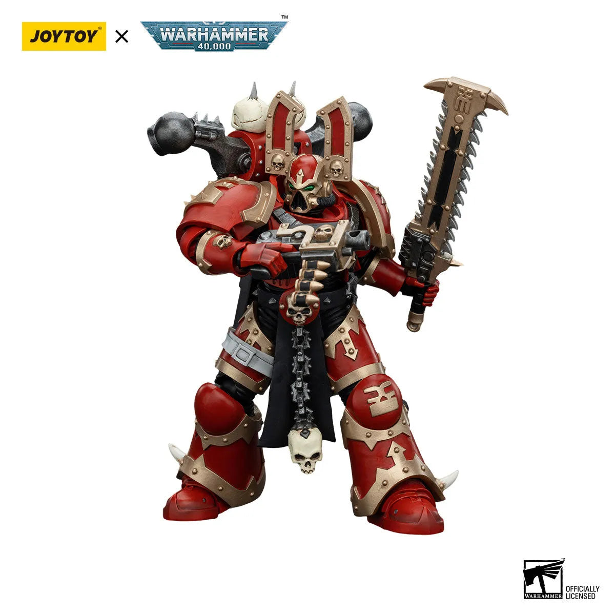 Warhammer 40k: World Eaters: Khorne Berzerker 6: Action Figure: Joy Toy Joy Toy
