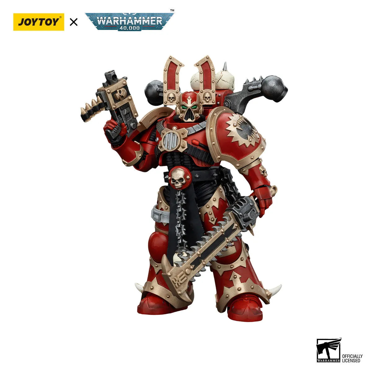 Warhammer 40k: World Eaters: Khorne Berzerker 6: Action Figure: Joy Toy Joy Toy
