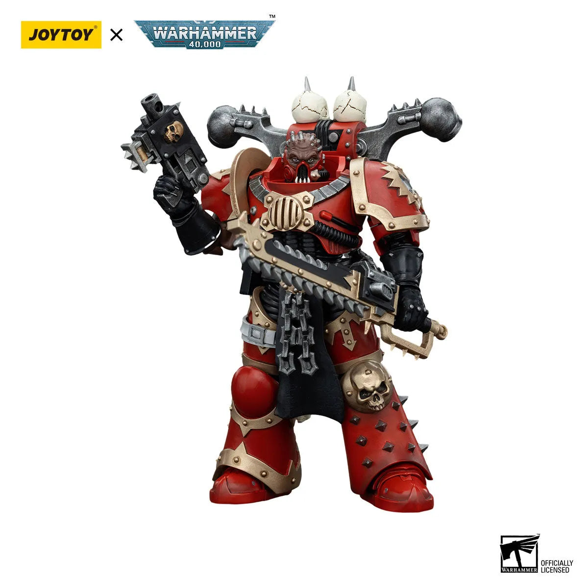 Warhammer 40k: World Eaters: Khorne Berzerker 7: Action Figure: Joy Toy Joy Toy