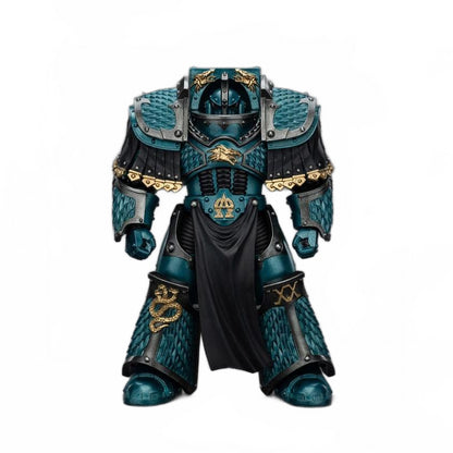 Horus Heresy: Alpha Legion Lernaean Terminator with Volkite Charger - Joy Toy Action Figures