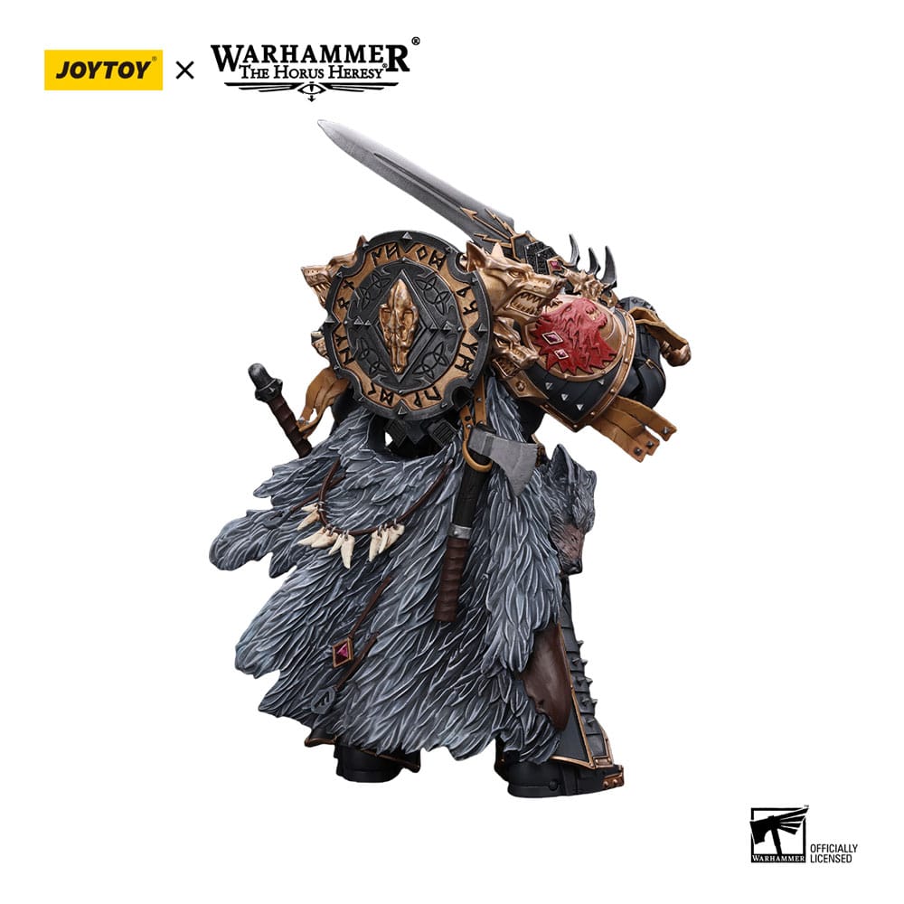 Warhammer The Horus Heresy Action Figure Space Wolves Leman Russ Primarch of the VIth Legion - Joy Toy Action Figures