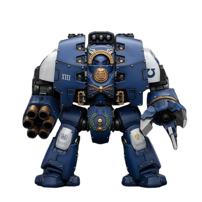 Warhammer The Horus Heresy Action Figure Ultramarines Leviathan Dreadnought with Cyclonic Melta Lance And Siege Claws - Joy Toy Action Figures