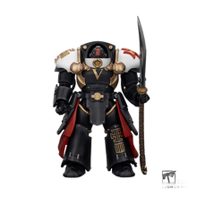Warhammer The Horus Heresy Action Figure White Scars Ebon Keshig Terminator 1 with Power Glaive 13 cm - Joy Toy (CN) Action Figures