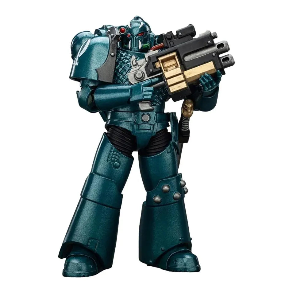 Warhammer: The Horus Heresy: Alpha Legion: Head hunter With Banestrike Combi-Bolter And Power Dagger: Action Figure: Joy Toy by Joy Toy – Action Figure, [scale], UK stockist Planet Action Figures