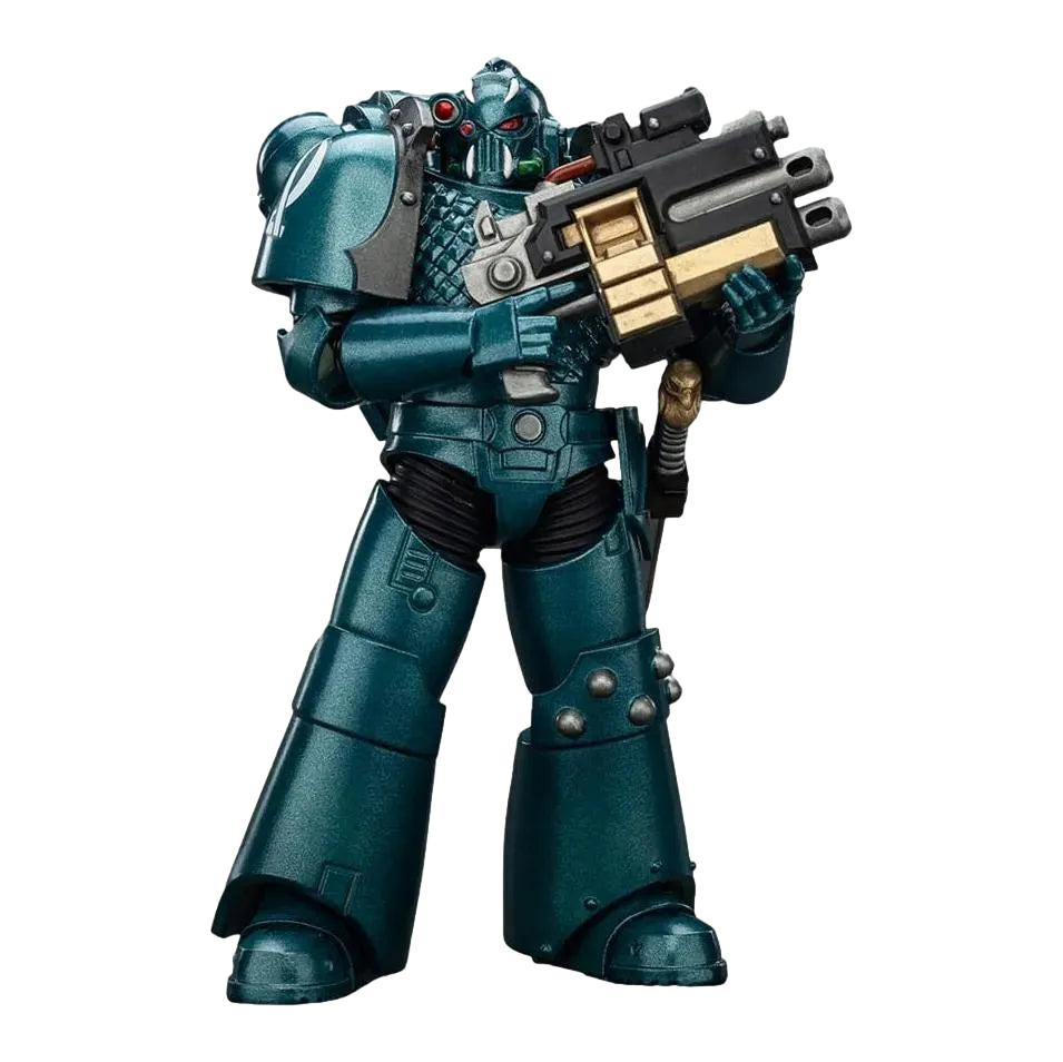 Warhammer: The Horus Heresy: Alpha Legion: Head hunter With Banestrike Combi-Bolter And Power Dagger - Joy Toy Action Figures