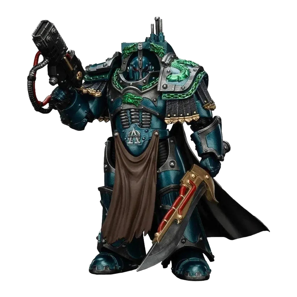 Warhammer: The Horus Heresy: Alpha Legion: Legion Praetor in Cataphractii Terminator Armour: Joy Toy - Joy Toy Action Figures